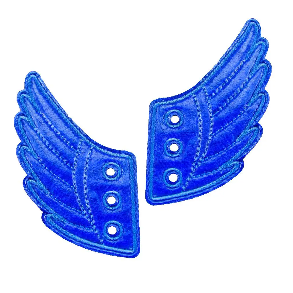 Creative Angel Wings Shoes Accessories Cloth Shoelace Decorations for Girl Sneakers and Shoe Pendants