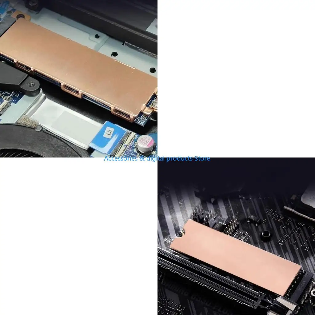 

Медные радиаторы 77JD M.2, жилетные охладители для рассеивания тепла для радиатора SSD M.2 2280