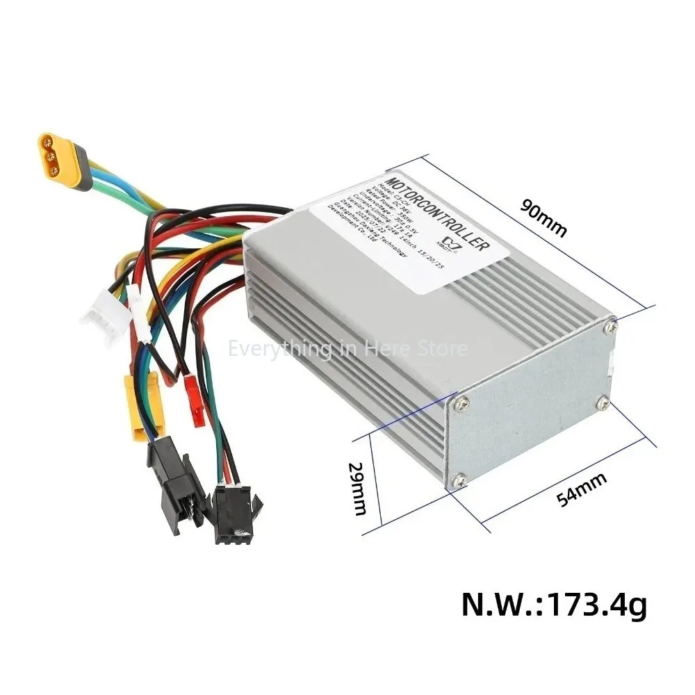 36V350W Controller 36V 350W Bluetooth Board for Electric Bike LED Digital Display Screen Bicycle Replacement Accessories