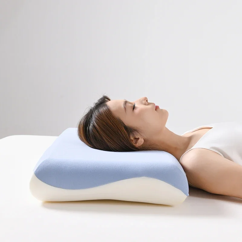 New Cloud Feeling Rotection Neck Pillow S Double-spell Design Deep Sleep Pillows Upgraded Version Ergonomic Memory Cotton Pillow