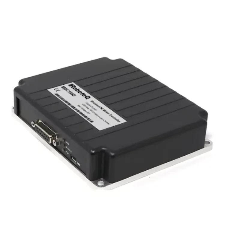 New Brushed DC Motor Controller, Single Channel, 1 X 120A, 60V, USB, CAN, 8 Dig/Ana IO, Cooling Plate With ABS Cover
