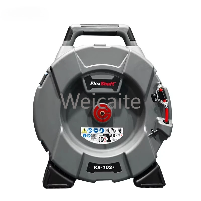 K9-102 Flexible Shaft Is Suitable for Cleaning Indoor Grease, Hair, Confetti and Other Pipes with 2-4 Inch Pipes (50-100mm)
