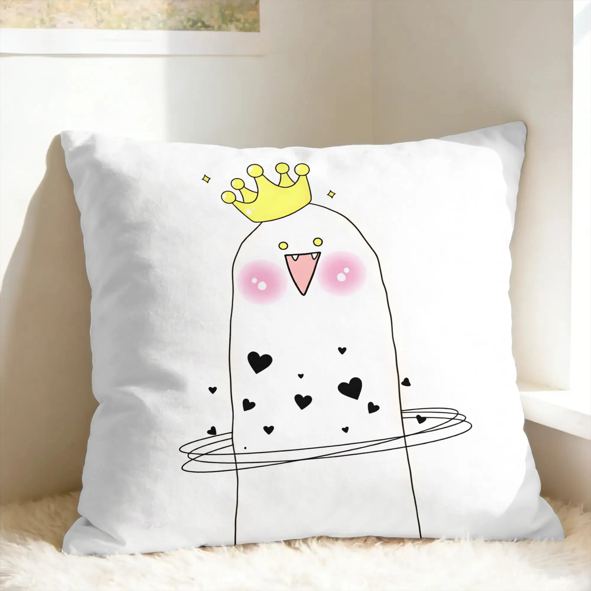 Pillow Case L-Lightsaber BL Manhwa Comfy  Pillow Cover For Couch Sofa Bedroom Retro Trendy Pillowcases