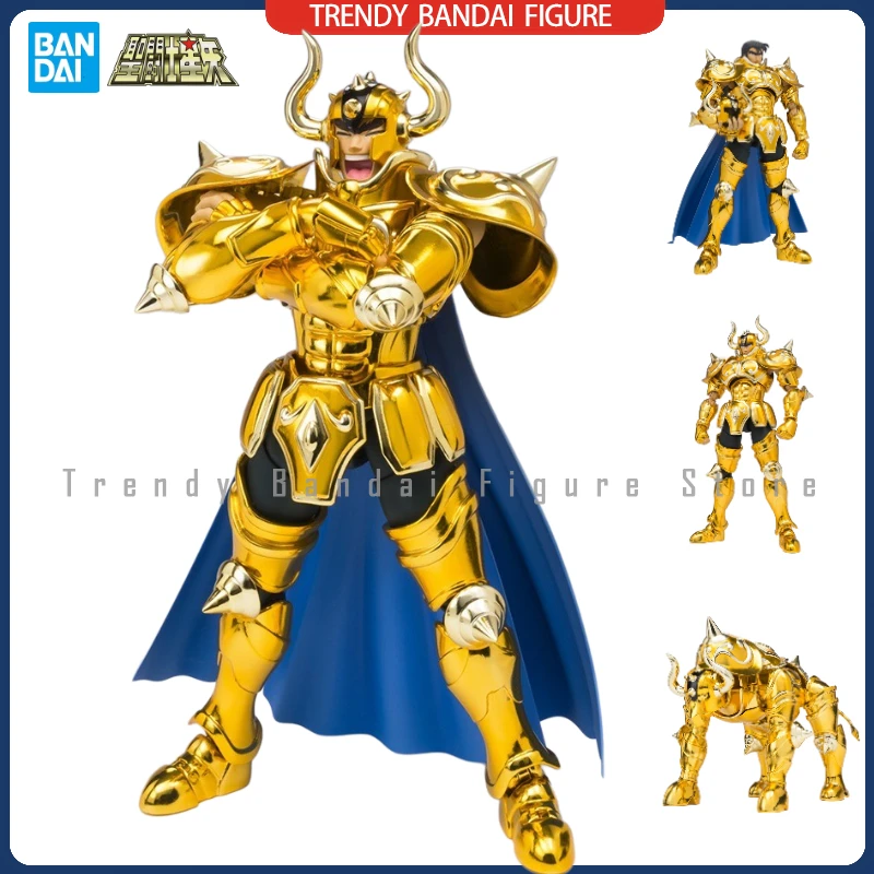 

Bandai Gold Taurus Aldebaran（Revival Ver）Saint Seiya Myth Cloth EX Knights of The Zodiac Action Figure Anime Model Toys SHF