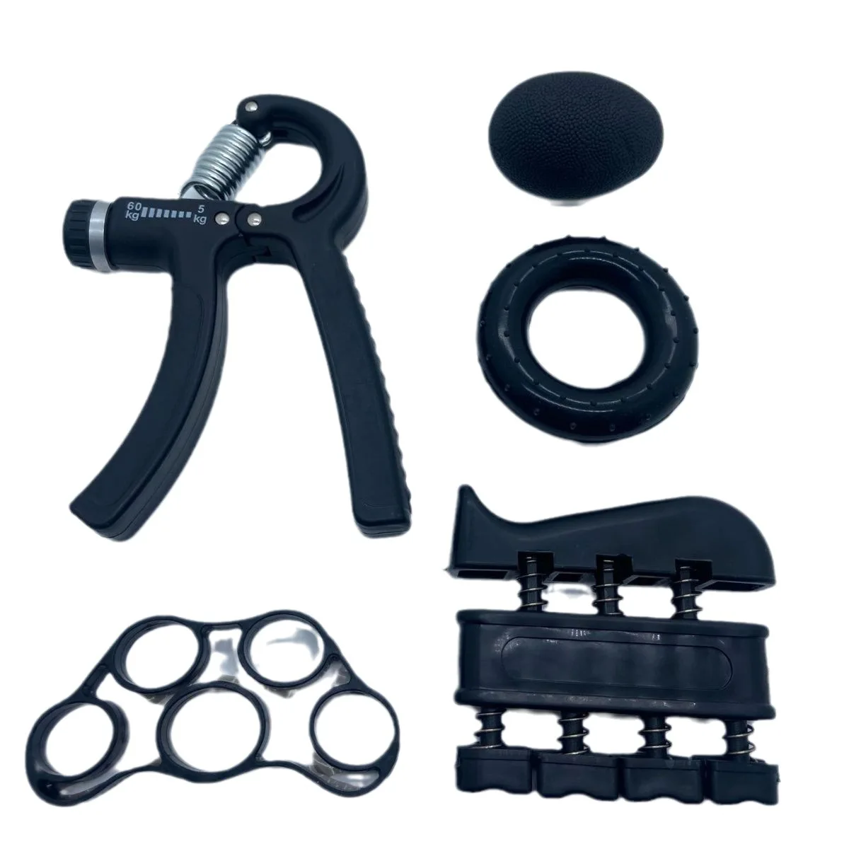 Adjustable Finger And Forearm Strengthening Kit - Improve Grip Strength And Flexibility With Resistance Hand Grippers