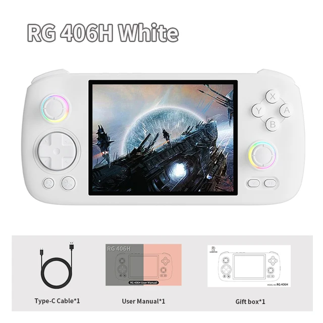 ANBERNIC RG406H RG 406H Handheld Game Console 4inch IPS Multi