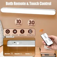 HOMEFISH Eye-care Table Lamp LED Light Bar Rechargeable Wirless Desk Reading Lamp USB Night Light For Bedside Kitchen Cabinet 4