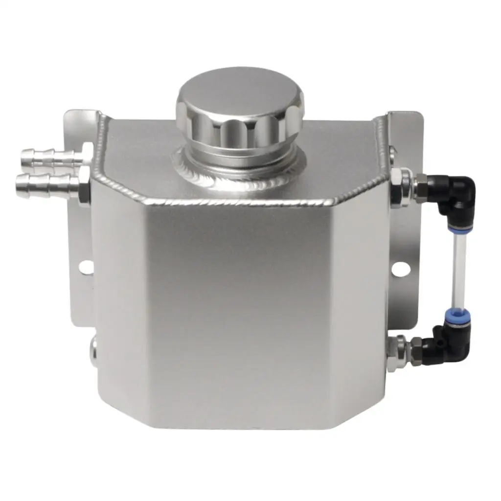 

Aluminum Square Engine Oil Tank Reservoir Breather Fuel Tanks