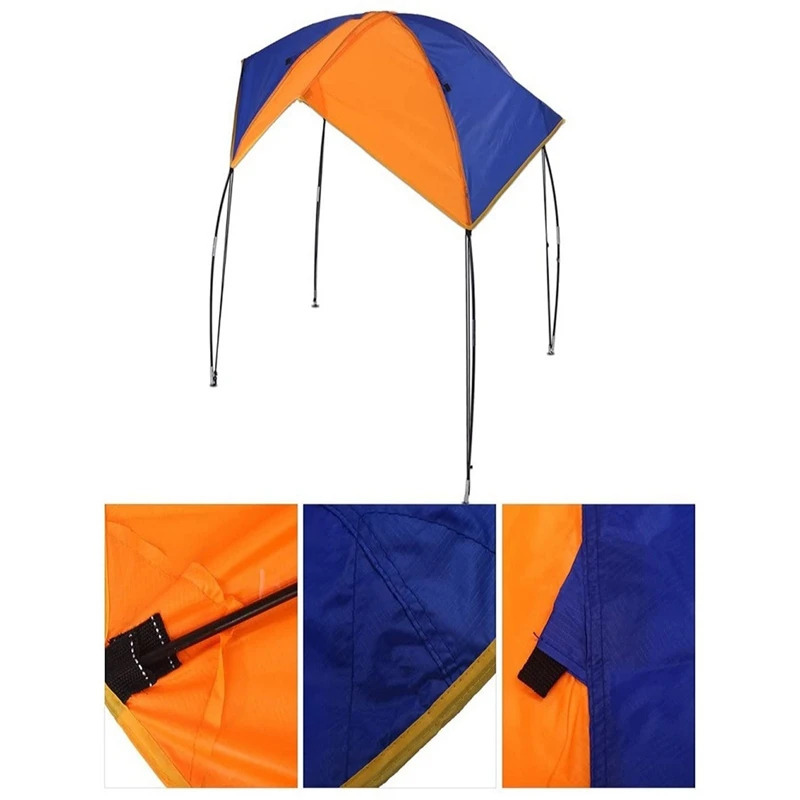 Boat Awning Kayak Heavy Duty Inflatable Rain Shelter Tents Shelters Canopy Awning Top Cover Tarp Rafting Accessories