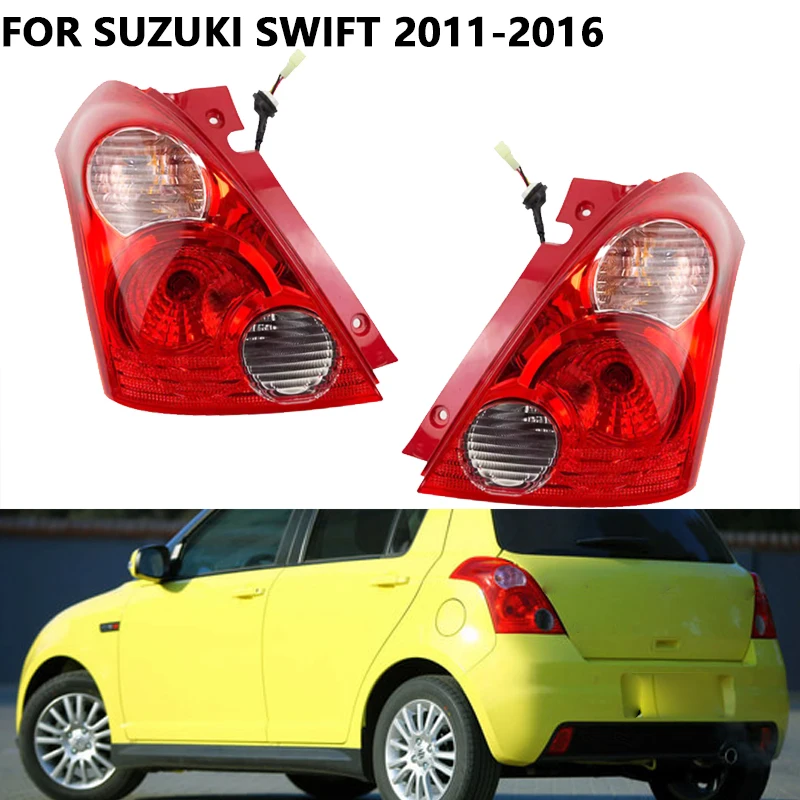 Rear Tail Light For Suzuki Swift 2011-2013 2014 2015 2016 Turn Signal Stop Brake Reverse Daytime Running Lamp Tail Lamp Assembly