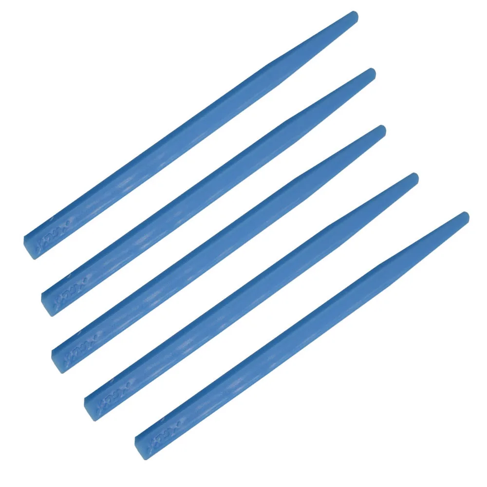 10pcs/Lot Dental Adhesive Tip Applicator for Tooth Crown Porcelain Veneer Disposable Dental Mixing Spatula Blue Alginate Spatula