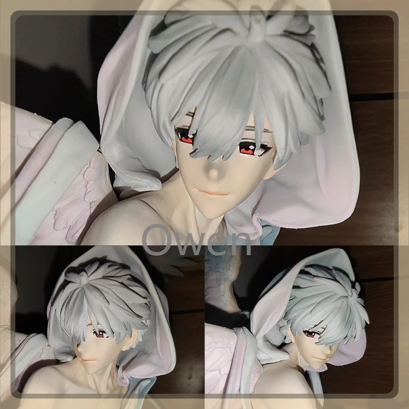 Anime neon genesis evangelion estatueta anjo nagisa kaworu figuras de ação pvc estátua coleção modelo decoração aniversário brinquedos