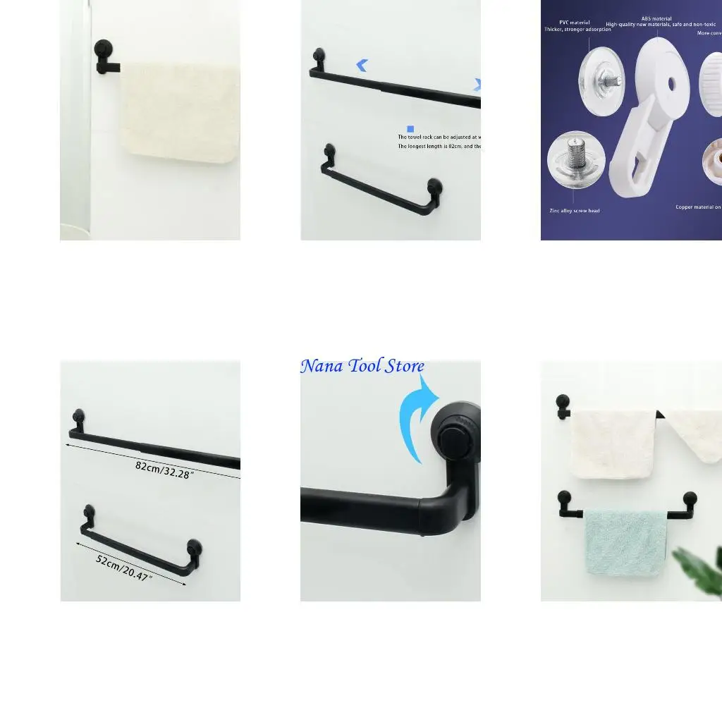 

31GJ Современная кухонная телескопическая батонная стойка вакуумная чашка для полотенец