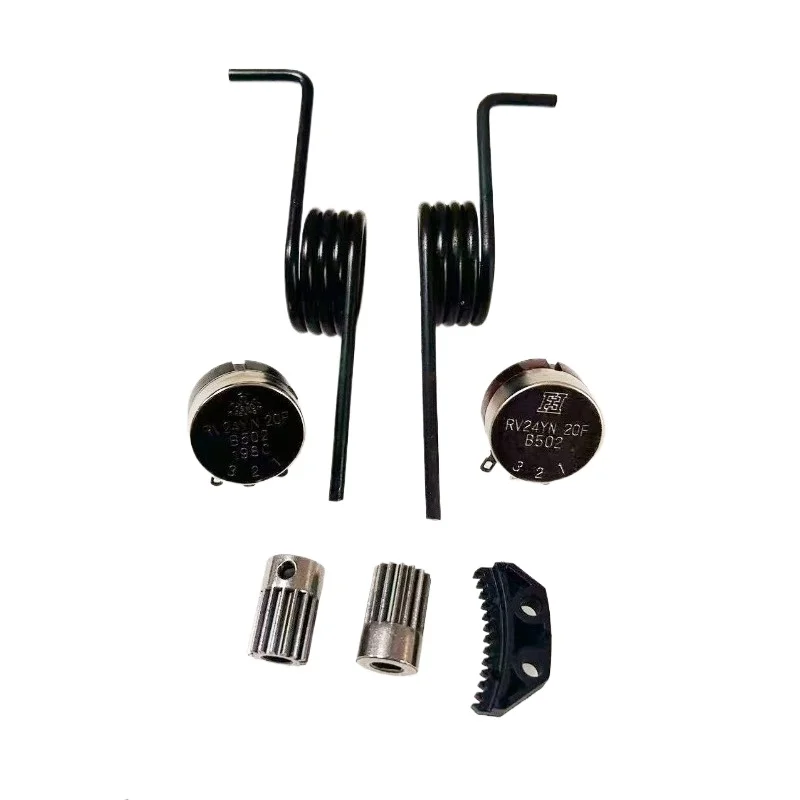 Arcade Racing Game Potentiometer Gas Brake Pedal Spring Crescent Gear for Crazy Racing Wangan Midnight Initial D8