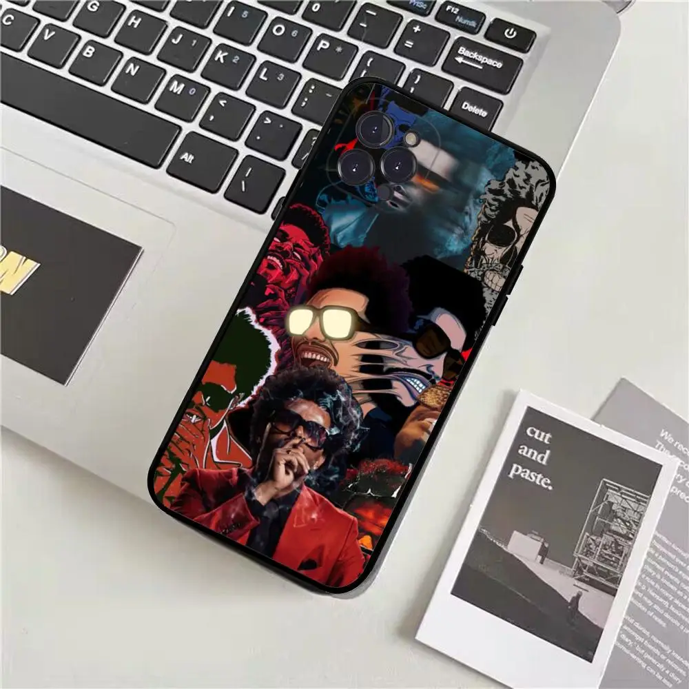 Singer T-The W-WeekndS Phone Case Silicone Soft for iphone 15 14 13 12 11 Pro Mini XS MAX 8 7 6 Plus X XS XR Cover