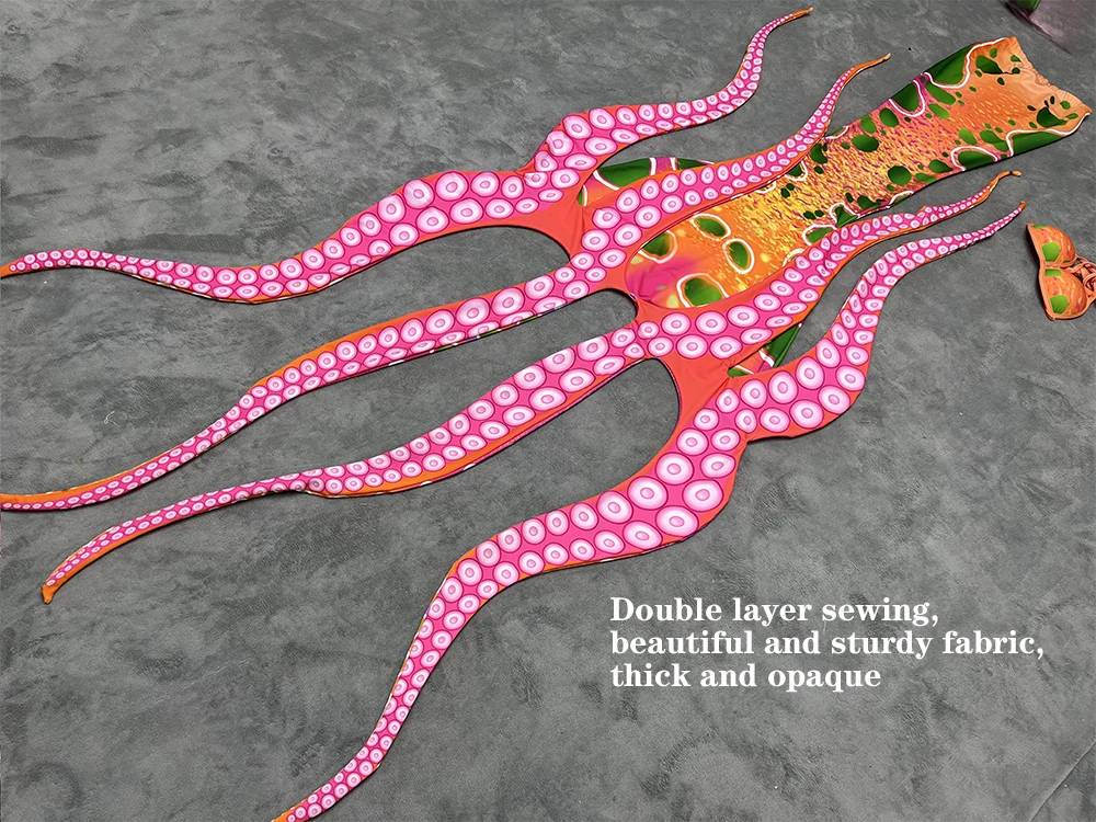 Customized Professional Mermaid Tail for Aquarium, Large Octopus, Fish Tail for Children and Adults