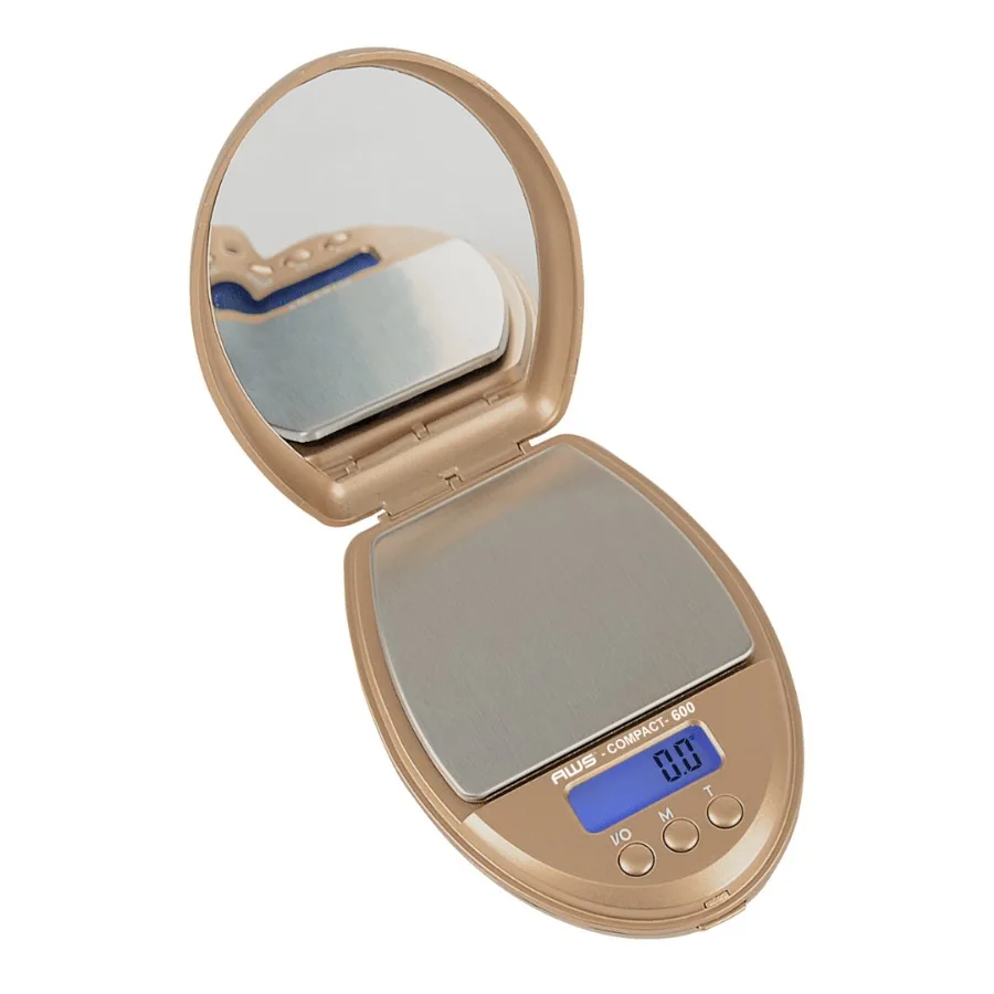 

AWS Compact 600g Digital Pocket Scale In Gold