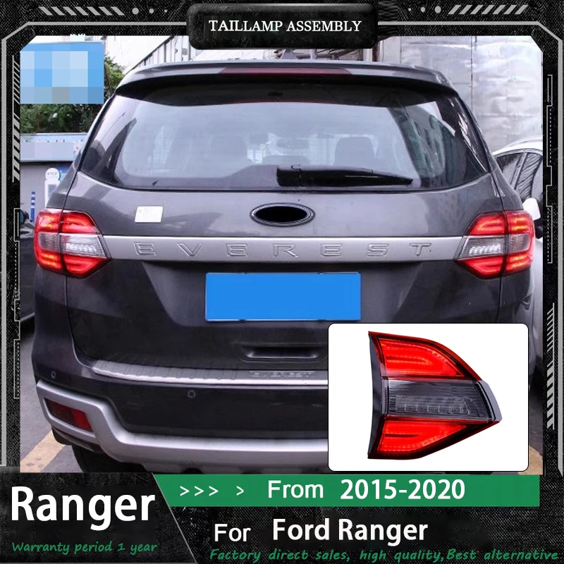 

Стайлинг автомобиля для Ford Ranger 2015-2020 светодиодные задние фонари DRL задние фонари задний стоп-сигнал автомобильные инструменты аксессуары для заднего тормоза
