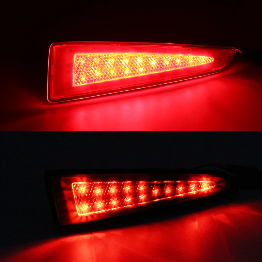 Rear Brake Light Bumper Reflector Lamps LED Taillight for Lexus RX350 RX350L RX450h RX450hL, Car Accessories 2PCS OEM# LX1184103