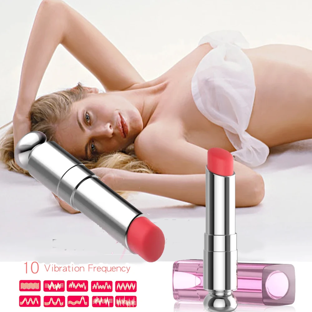 

Lip Gloss Vibrator G Spot Vibrating Jump Egg Dildos Vaginal Massager Vibrators Wireless Vibrator for Women Sex Masturbator Toys