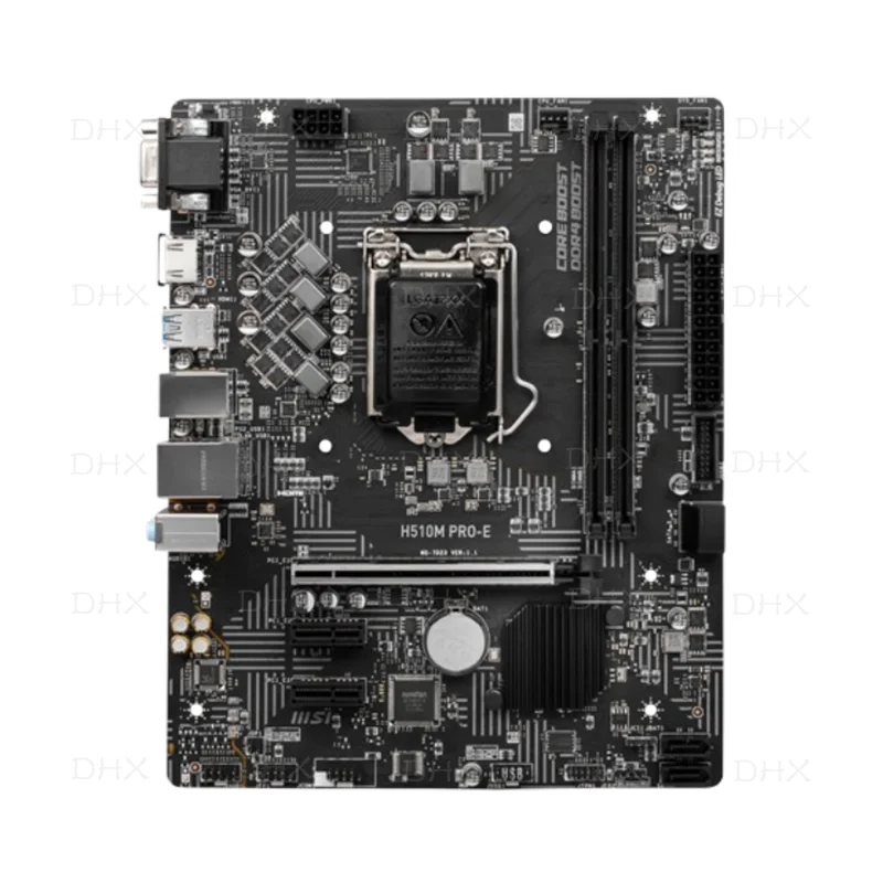 H510 Motherboard For H510M PRO-E 64GB LGA 1200 DDR4 HDMI Micro ATX Motherboard 100% Tested Fully Work be Fast ship DH - view 2