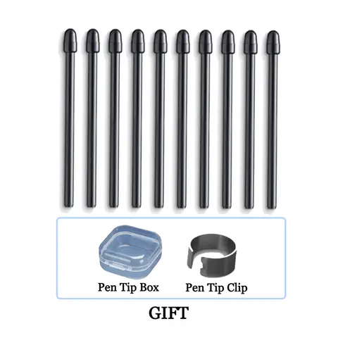 For WACOM Nibs Replaceable Black Graphic Drawing Standard Stylus Tip For Pro Pen 2 / Intuos 3 4 Cintiq 16 22 Mobile Studio Pro