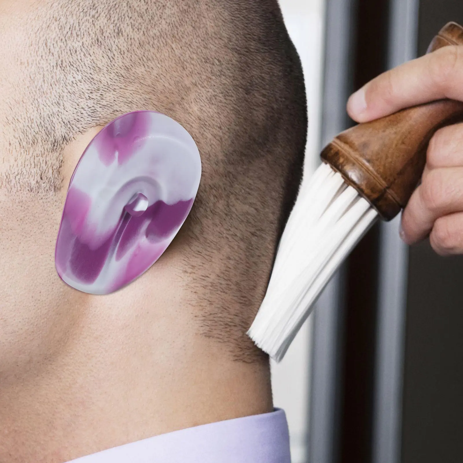 

1Pair Waterproof Silicone Ear Covers for Hair Dyeing Coloring Washing Shower Heat Protection Reusable Ear Protectors Salon