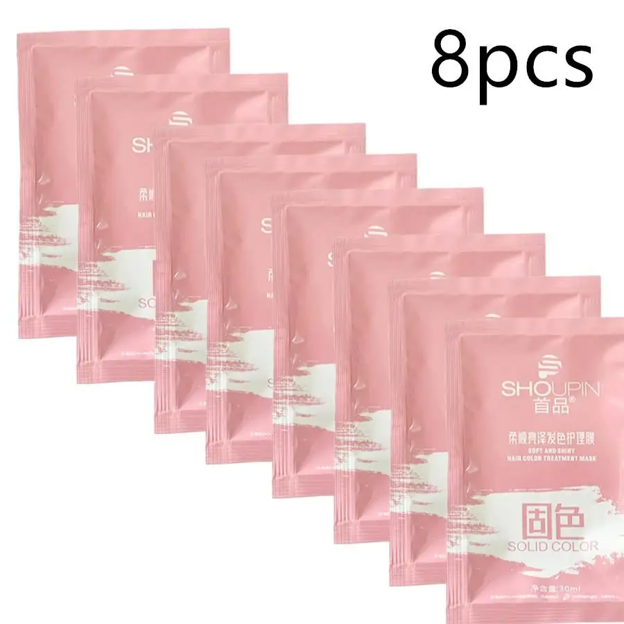 

8PCS Hair Collagen Mask Keratin Magical Seconds Fast Repair Smooth Exquisite Mask Damage Treatment Scalp Hairs Shiny Care Produ