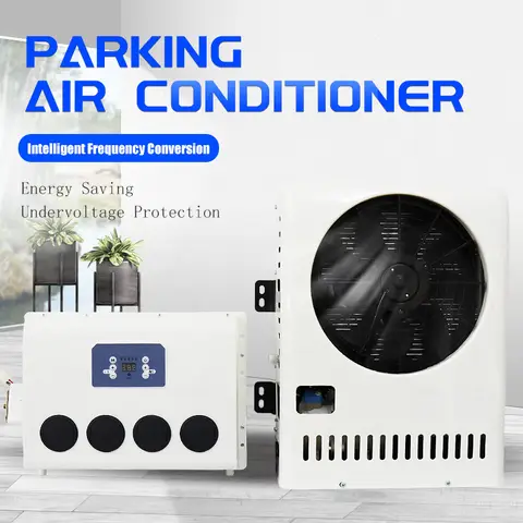 배터리 구동 전기 분할 에어컨, 트럭 슬리퍼 굴삭기 트레일러 캐빈 DC 12V 24V Best5