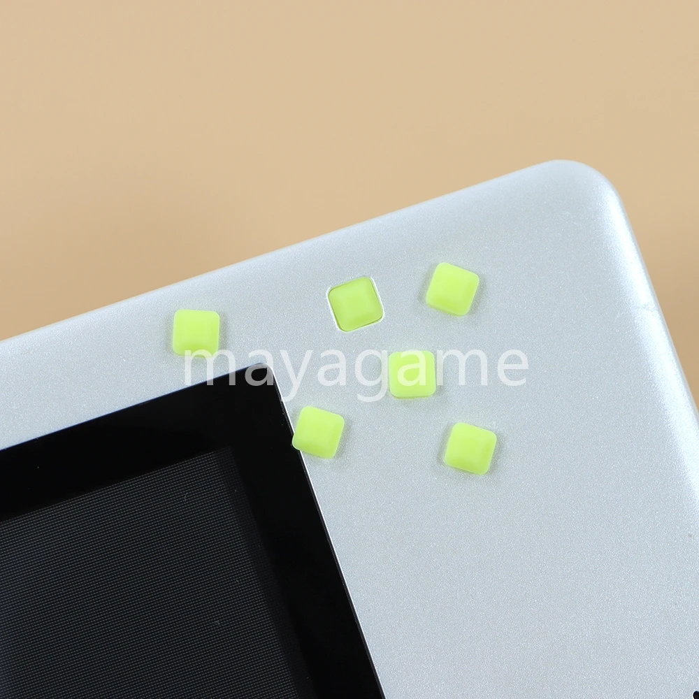 1set Rubber Screw Feet Plug For Nintend DS for NDS Game Console Feet Cover Rubber Pad