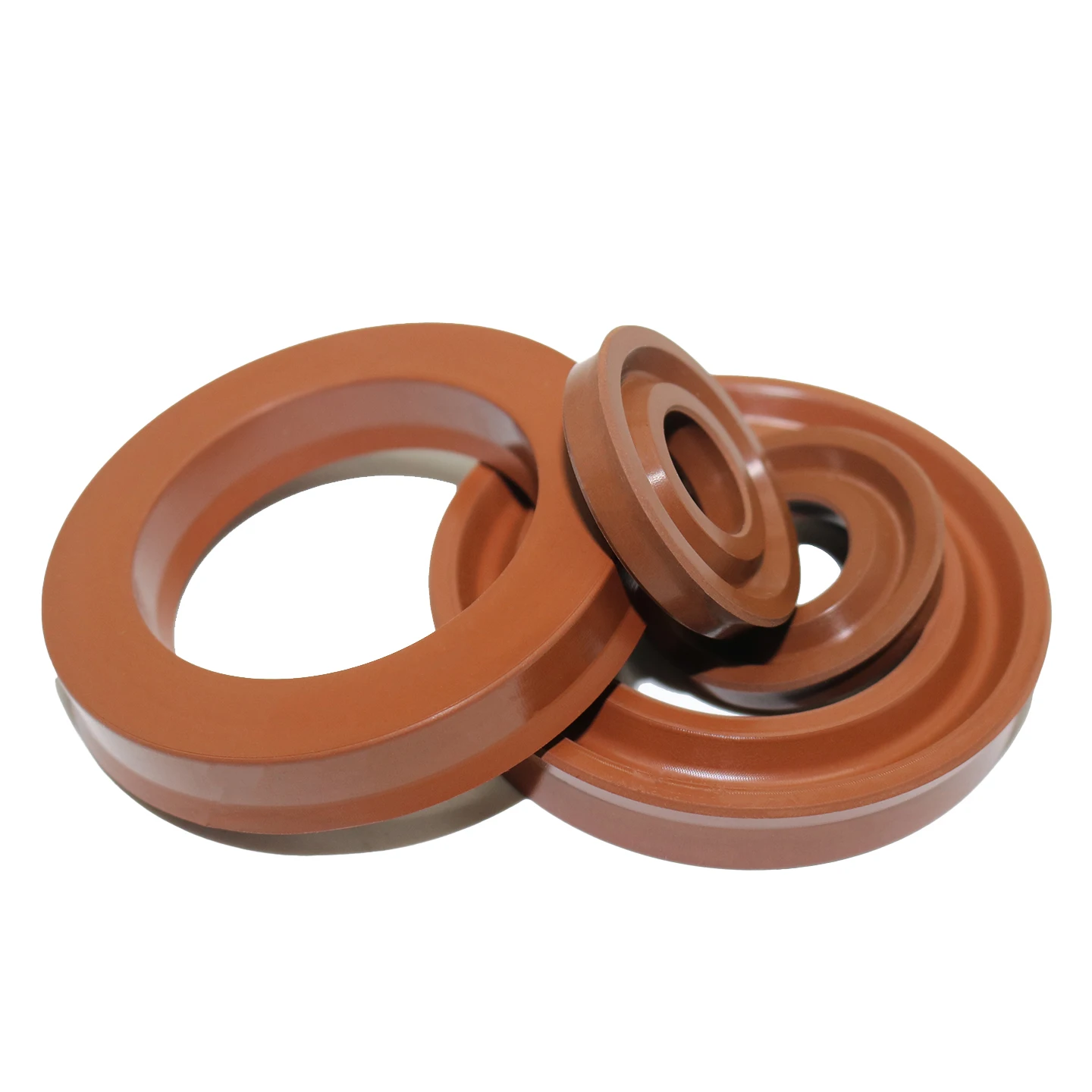 1Pcs ID 85-100mm UN/UHS/U/Y FKM Frame Oil Seal OD 93-130mm Height 6-15mm Hydraulic Cylinder Oil Seal Ring Fluororubber Gasket