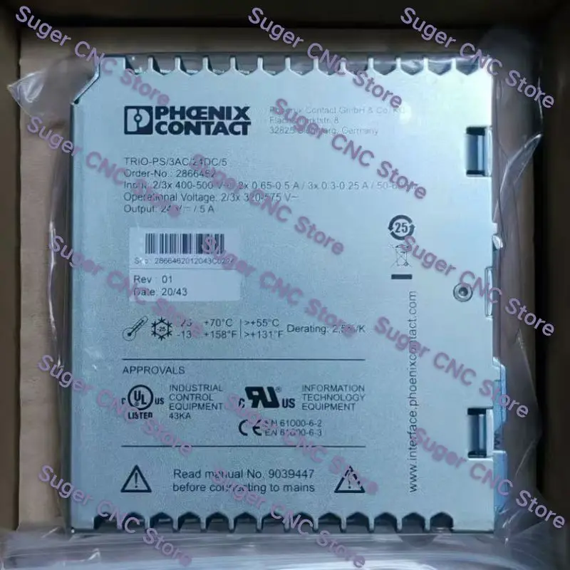 New power module TRIO-PS/3AC/24DC/5 2866462 for fast shipping