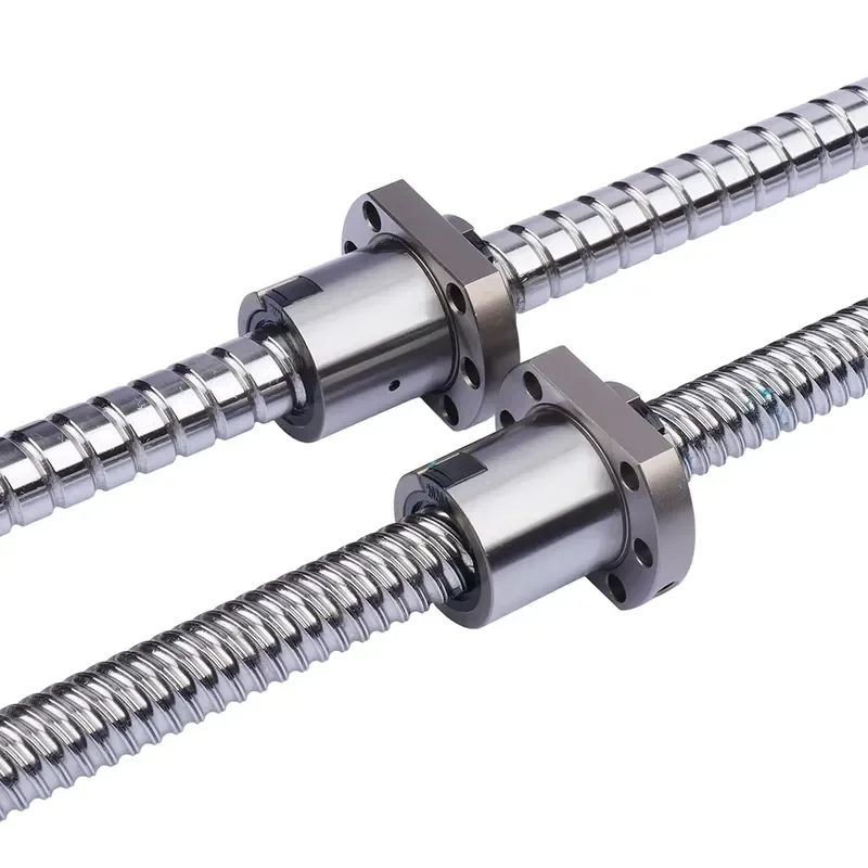 IGH Precision 1300mm SCR0802 CNC Ball Screw Nut Ball Head DFU Ball Screw Spline Engine Models DFU3206 DFU3208 DFU3210 DFU4005
