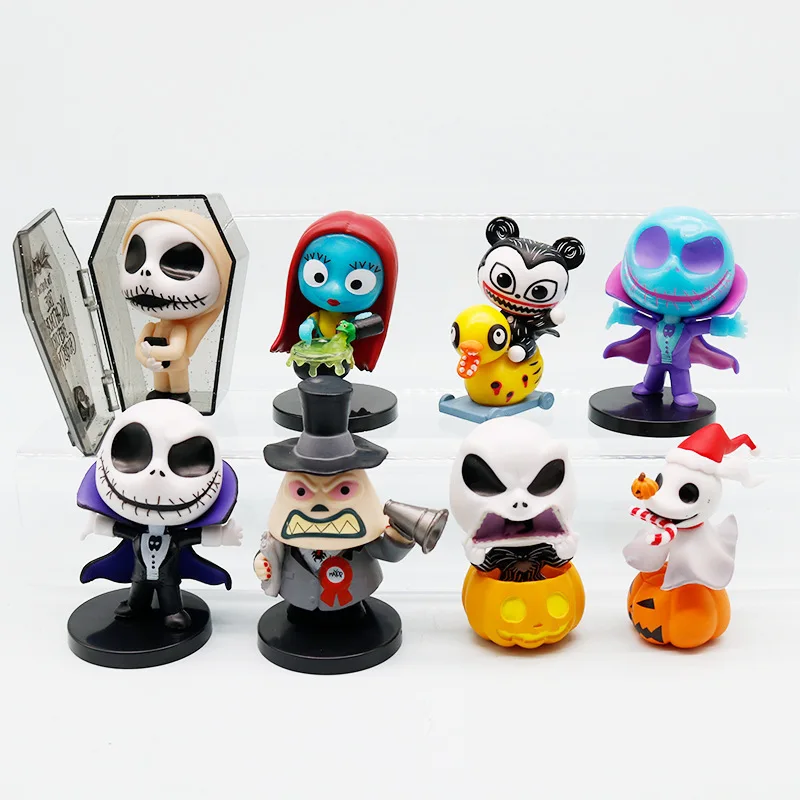 Figurki Hot Toys z filmu Miasteczko Halloween (Nightmare Before Christmas) z 2025 roku, figurki kolekcjonerskie Jack, Sally, Cosbi, lalki, prezent na święta i urodziny