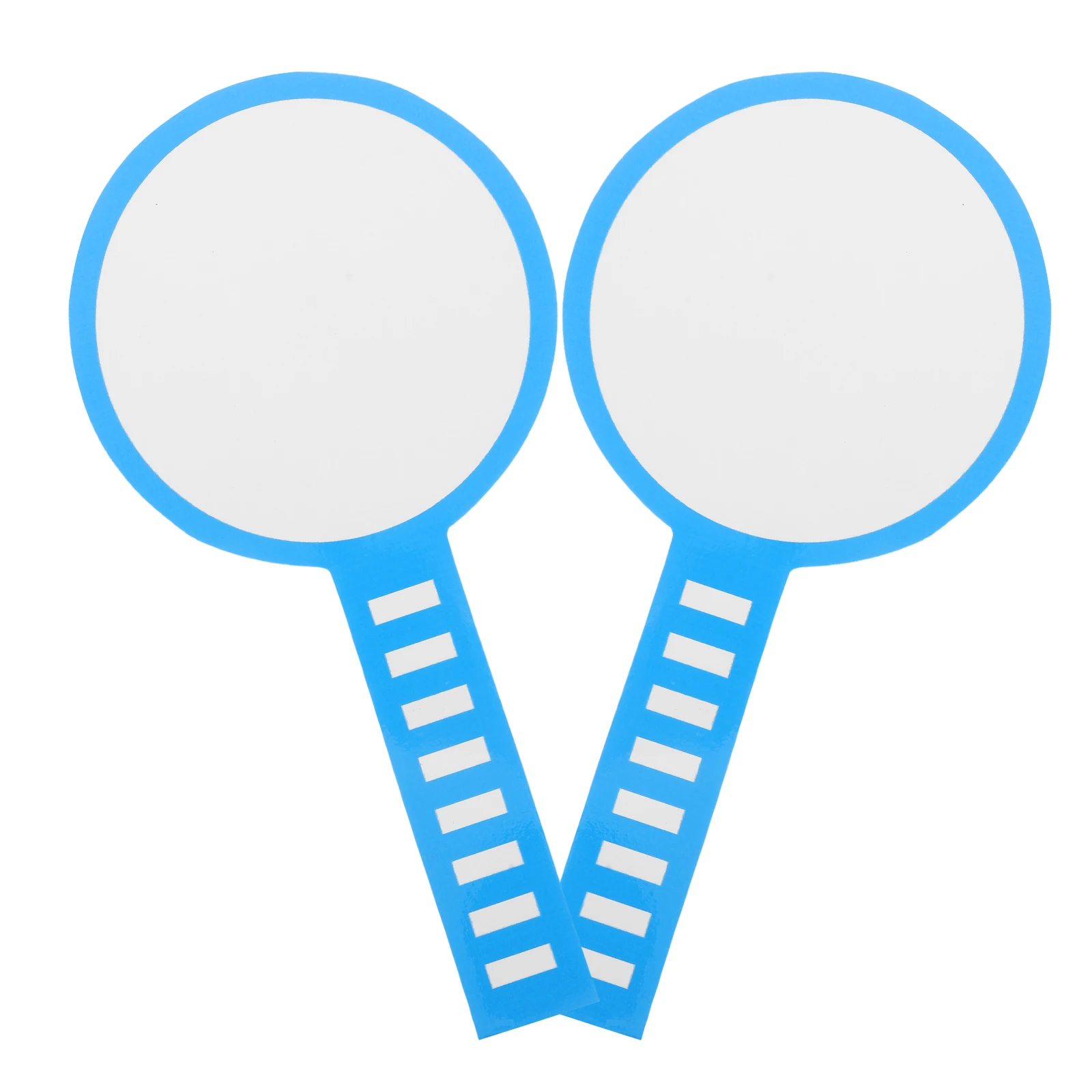 

2Pcs Whiteboard Paddles Portable Lightweight for Teaching Learning Presentations Multifunctional Use Event Paddles