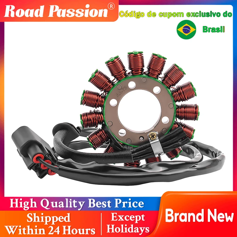 Conjunto de bobina de estator para gerador de motocicleta, para bmw s1000rr k46 s1000r k47 s1000xr k49 hp 4 1000 efi hp4 k42 race k60 12317718420
