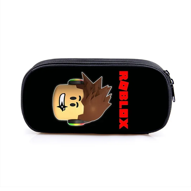 

Robloxs Primary School Pencil Bag Pencil Case Stationery Box Kawaii Cartoon School Bag Mochila Decorative Product