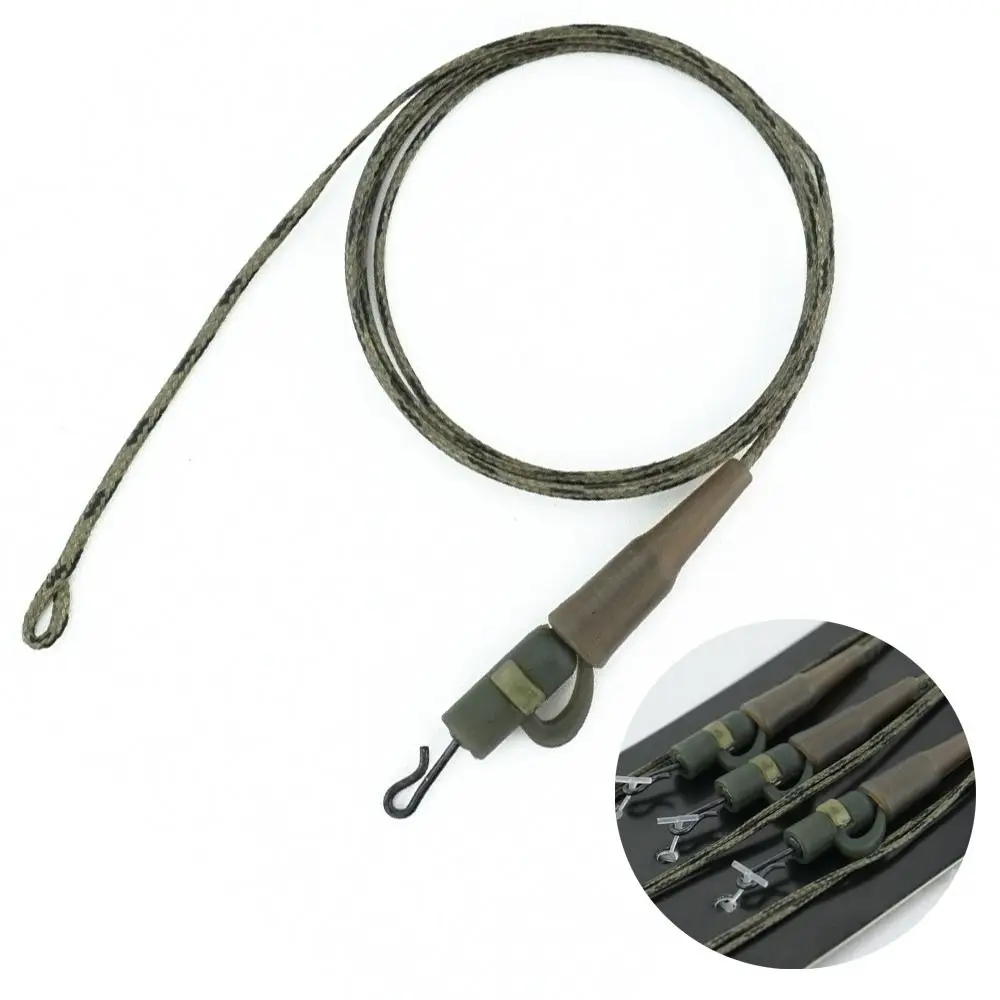 3pcs Lead Free Reverse Bottom Fishing Line Braided Non Lead Core Carp Fishing Line Reverse Bottom Non Lead Core Wire