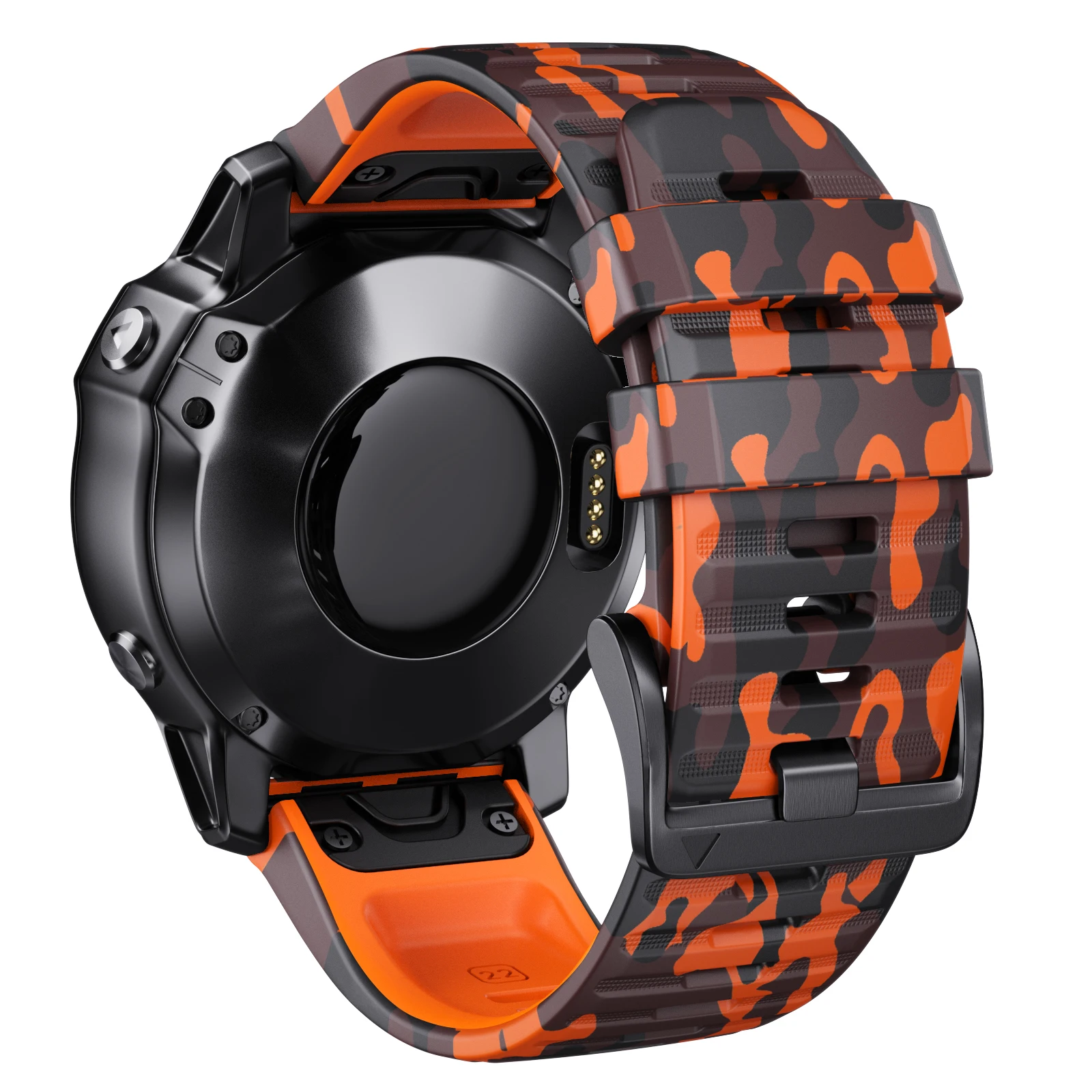Correa de silicona de camuflaje deportivo para reloj Garmin Fenix 7 7X Pro, Correa Solar para Epix Pro (Gen 2), accesorios de pulsera de 47mm y 51mm