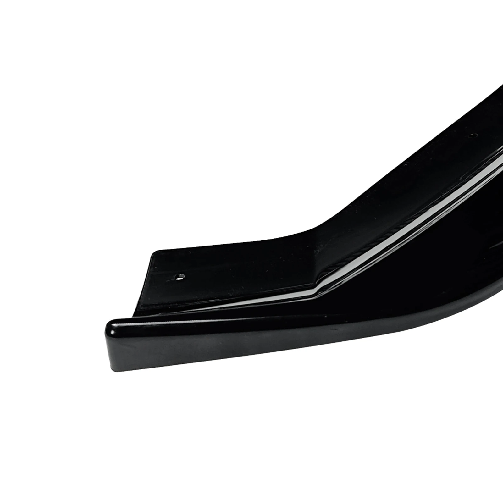 

Gloss Black / Carbon Fiber Look Lower Splitter Blade Front Bumper Spoiler Lip For 2017-2025 Alfa Romeo Stelvio