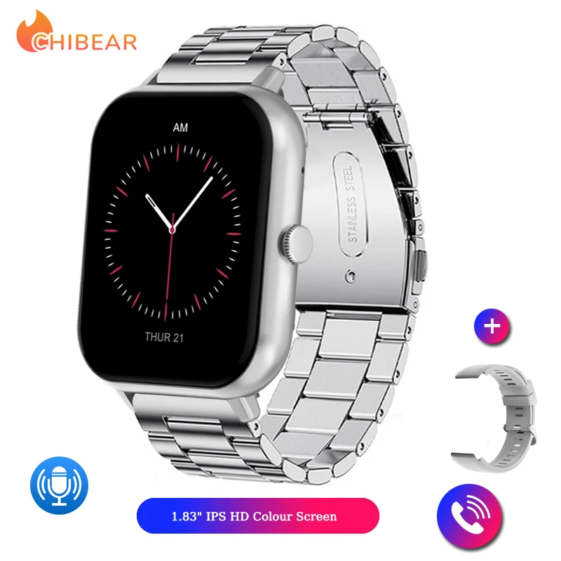 2025 Smart Watch For Women Full Touch Screen Fashion Watches Sports Fitness Tracker Clock Waterproof Smartwatch Lady Reloj Mujer