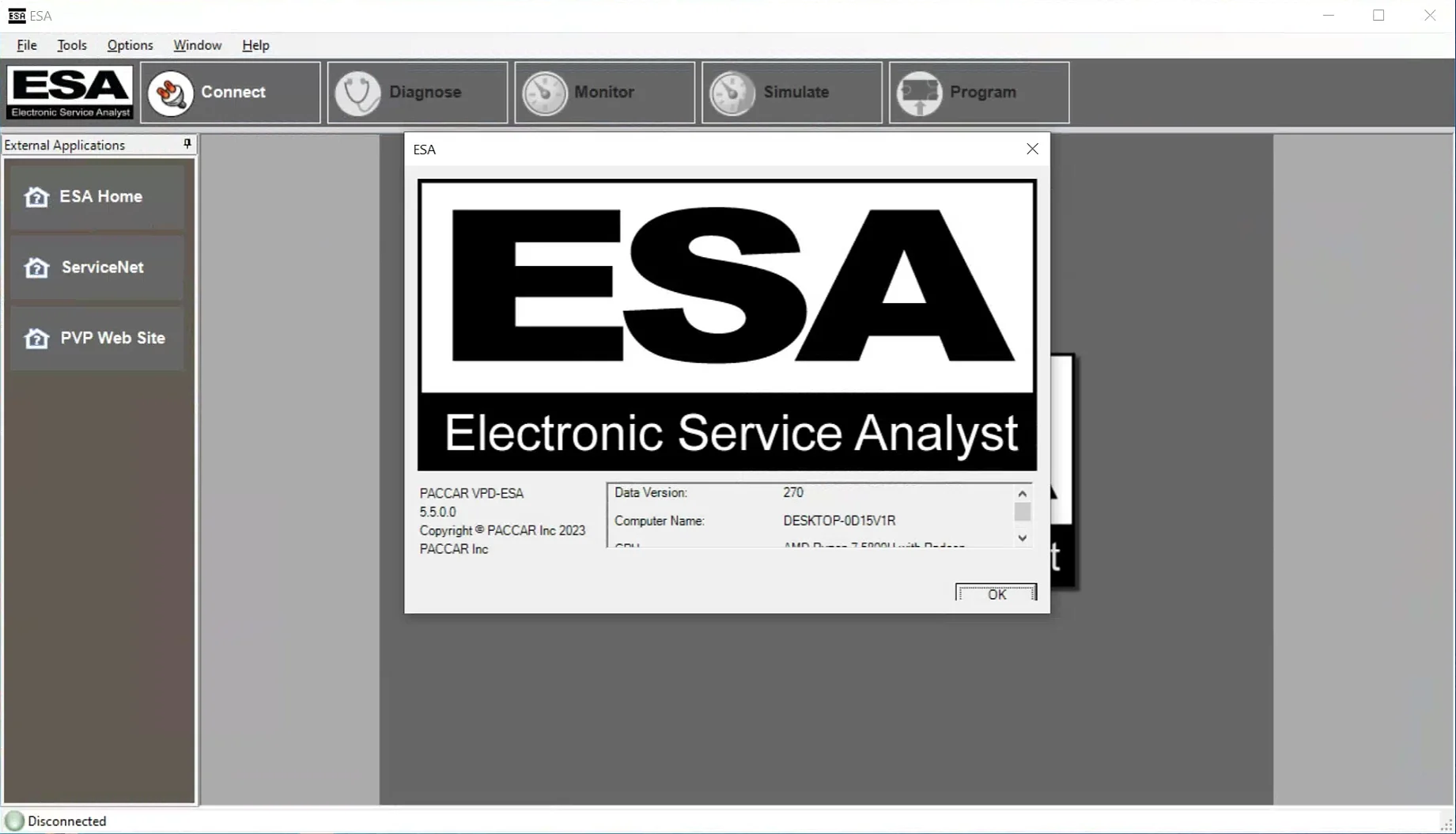 2025 ESA Electronic Service Analyst 5.7+SW Flash Files 2024+keygen UNLOCK for Paccar