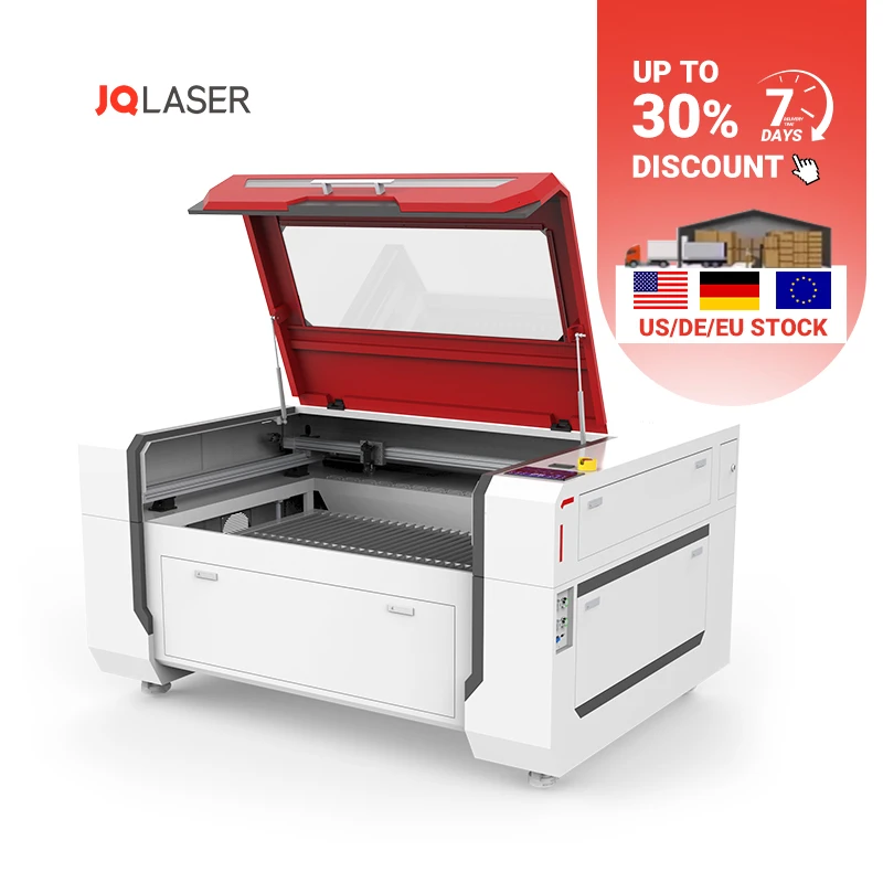 

JQ 20%OFF 20%OFF 9060 1390 100w 150w 180w Co2 Laser Engraving Machines Co2 Laser Cutter For Leather Wood Acrylic