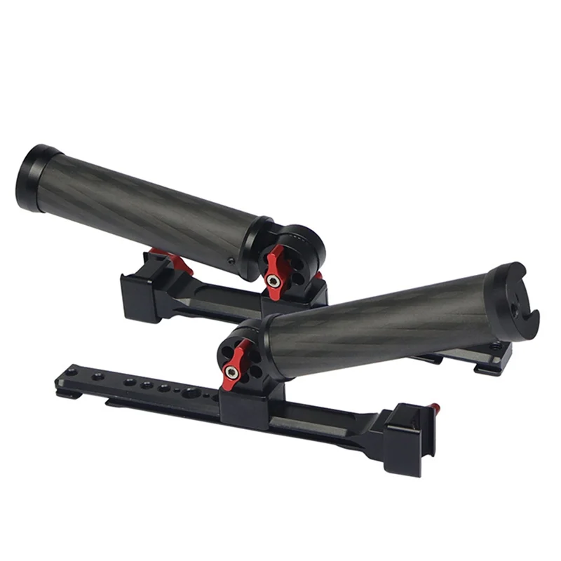 

Dual Gimbal Handgrip For DJI Ronin RS2/3/4 Foldable Carbon Handle Grip 180 Adjustable For DJI RS2/3/4 B-Y41A