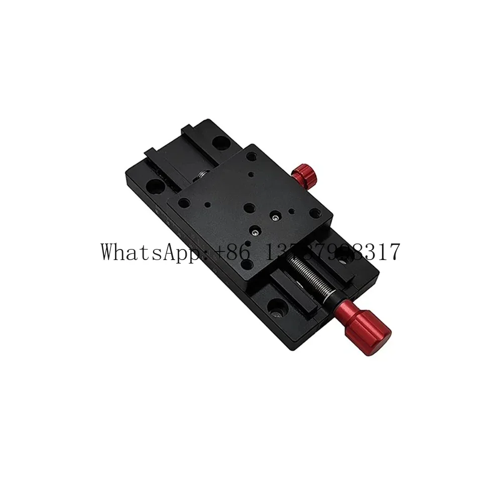 PT65-50 Manual Linear Translation Stage 50mm Travel Dovetail Guide Precision Fine Adjustment Slide Table