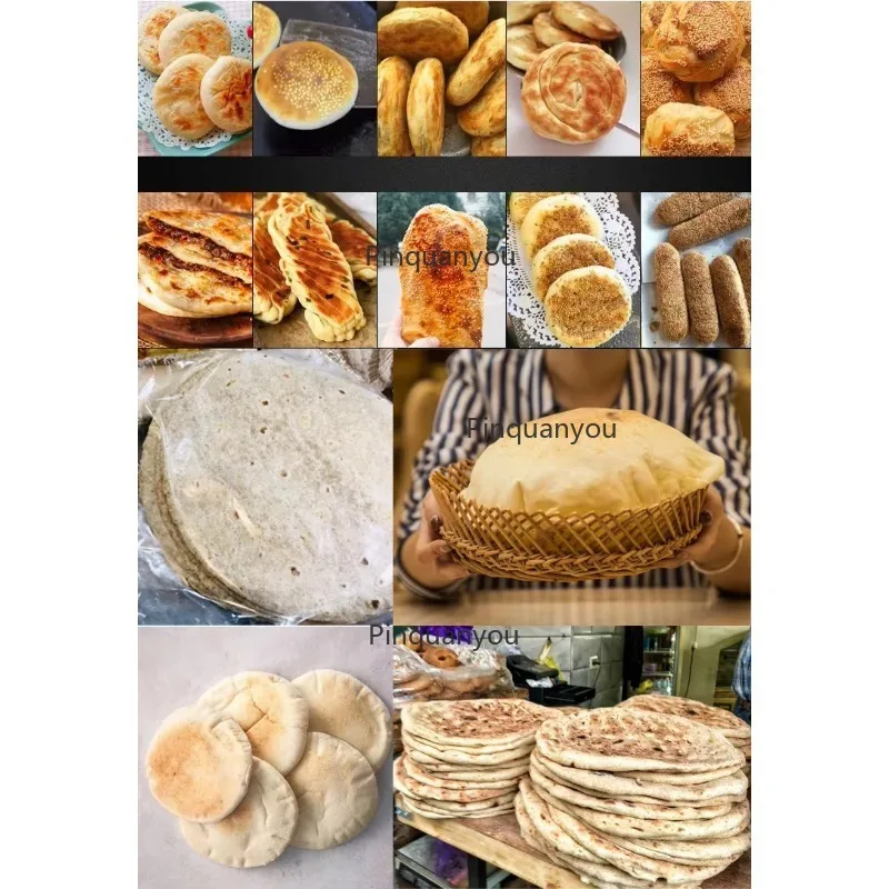 Commercial Tandoor Rotating Flatbread Oven for Naan Chapati Roti Pita - Snack Making Machine for Arabic Lebanese
