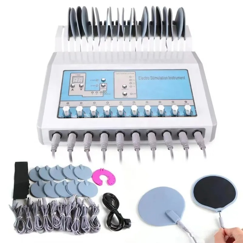 10 Channels Ems Slimming Ems Electric Massage Stimulator Machine