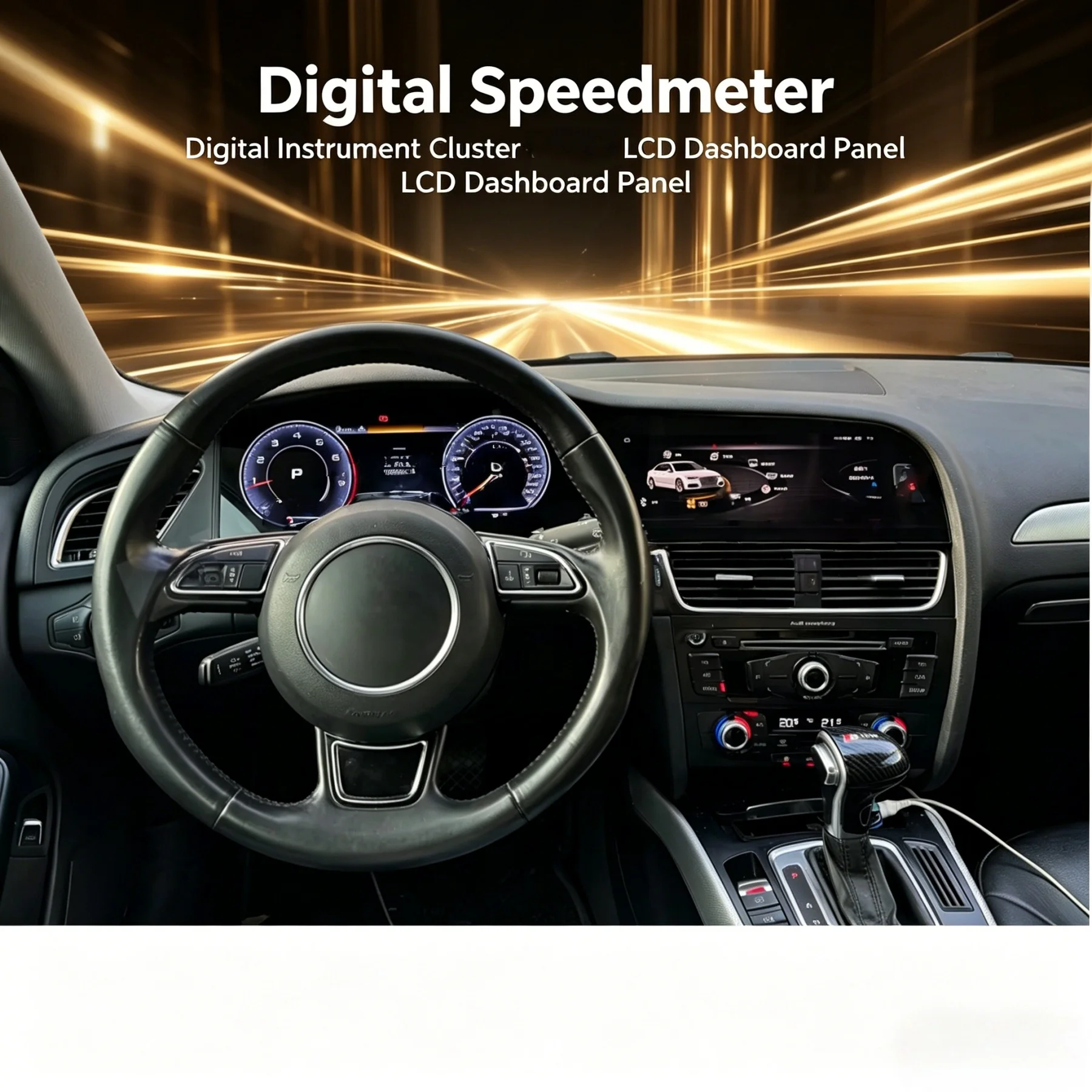 Carplay Navigation GPS Autoradio 12.3+10.25
