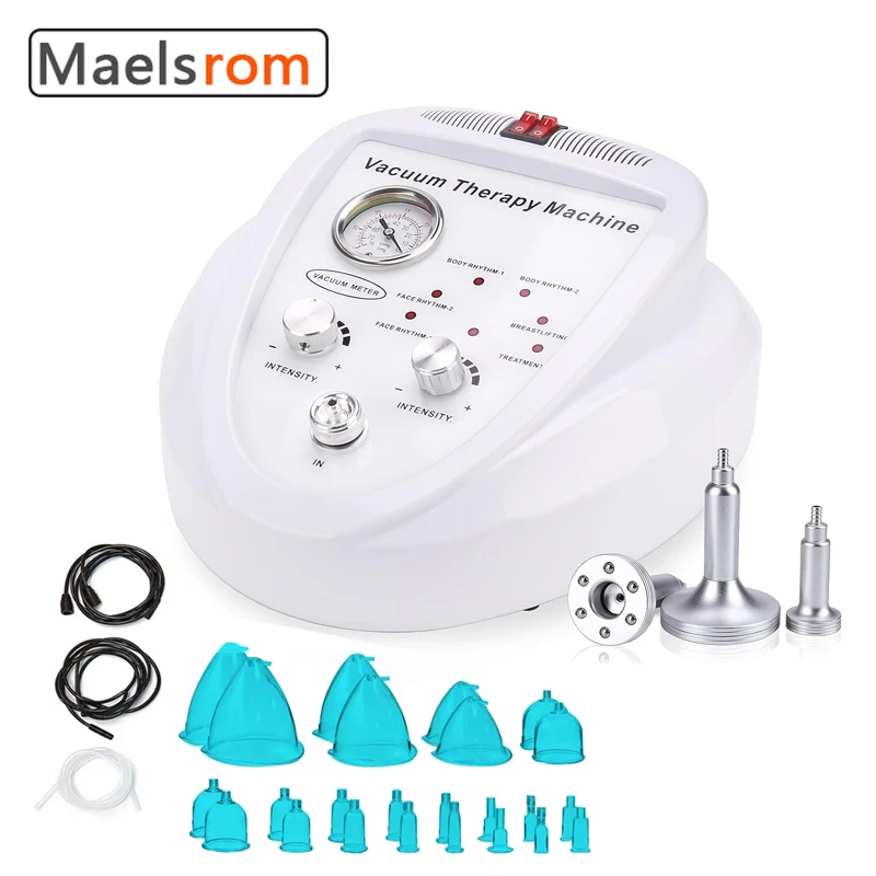 24 Cup Breast Enhancement Vacuum Massage Device Multifunctional Cupping And Scraping Beauty Device Colombine Body Shaping