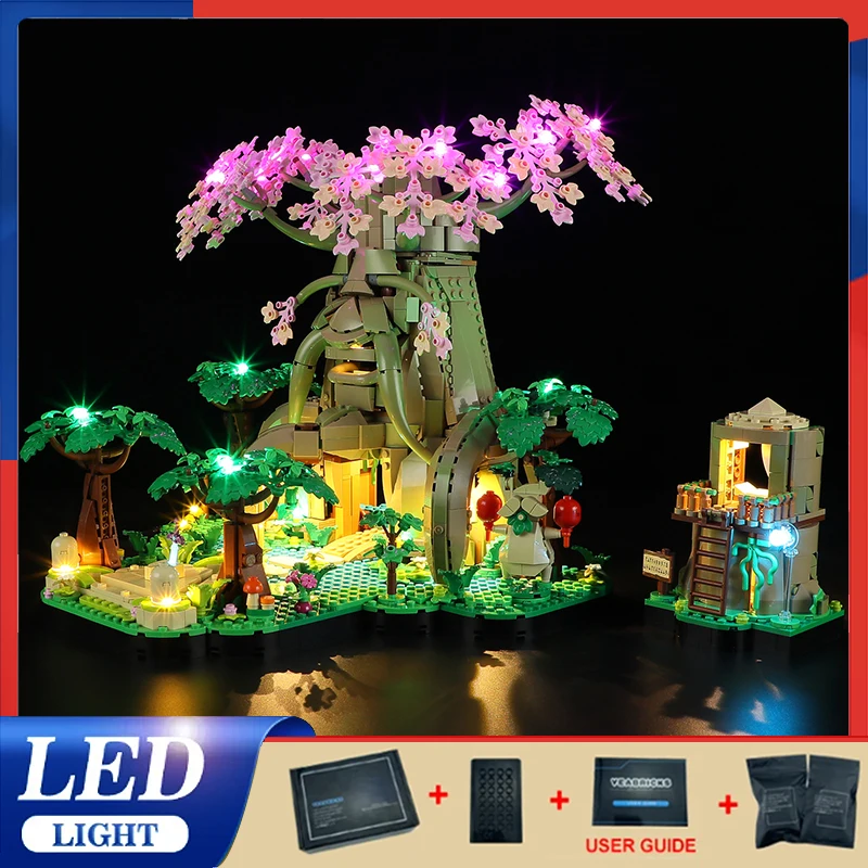 

Комплект светодиодных фонарей «сделай сам» для LEGO 77092 Great Deku Tree (только светодиодный светильник, без модели блоков)